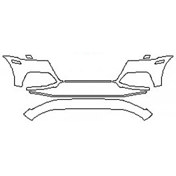 2018 AUDI SQ5 Bumper