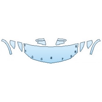 PRECUT PPF CLEAR BRA WRAP