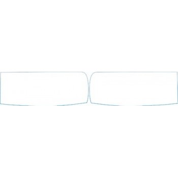 2000 BUICK Le Sabre  Headlights Kit - PRECUT PPF CLEAR BRA WRAP
