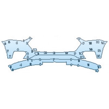 PRECUT PPF CLEAR BRA WRAP