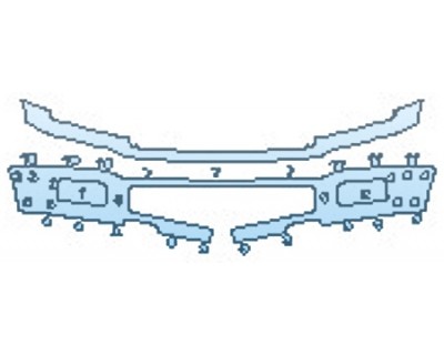 2020 FORD F-150 LARIAT Bumper (STX PKG)