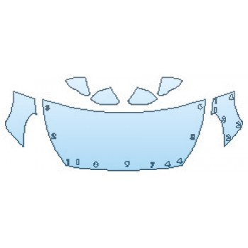 PRECUT PPF CLEAR BRA WRAP