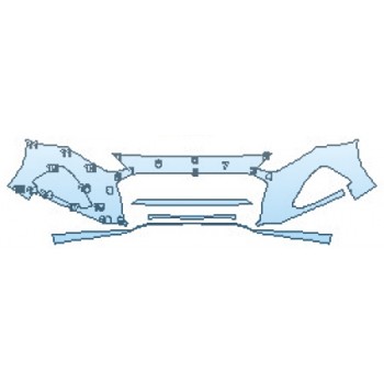 PRECUT PPF CLEAR BRA WRAP