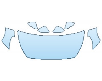 2018 HYUNDAI SONATA SPORT 2.0T HOOD(30 INCH WRAPPED EDGES) FENDERS MIRRORS PRECUT PPF CLEAR BRA WRAP