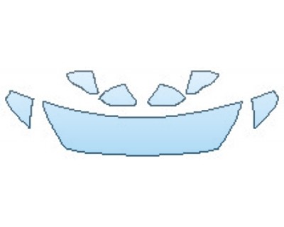 2018 HYUNDAI SONATA SPORT 2.0T HOOD(18 INCH) FENDERS MIRRORS PRECUT PPF CLEAR BRA WRAP