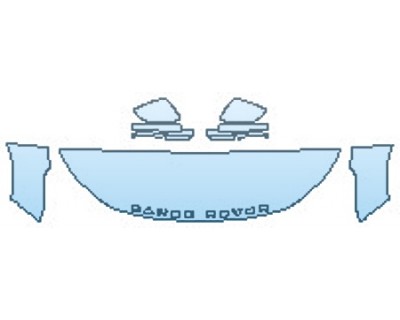 2018 LAND ROVER RANGE ROVER VELAR FIRST EDITION HOOD(18 INCH WRAPPED EDGES) FENDERS MIRRORS PRECUT PPF CLEAR BRA WRAP