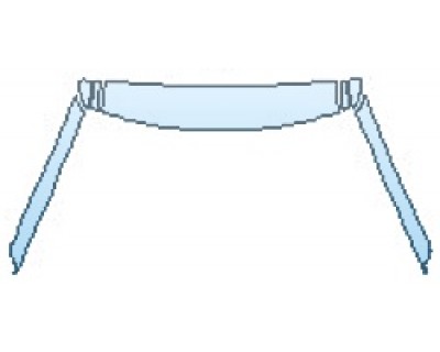 2018 LAND ROVER RANGE ROVER VELAR FIRST EDITION ROOF A-PILLARS PRECUT PPF CLEAR BRA WRAP