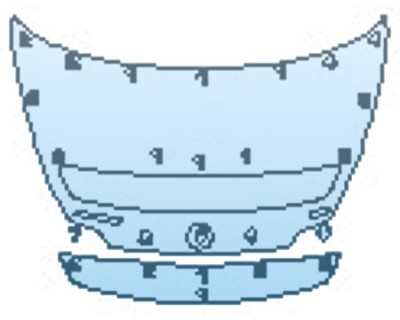 PRECUT PPF CLEAR BRA WRAP