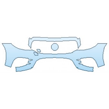 PRECUT PPF KIT - 2018 MERCEDES E-CLASS COUPE E400 4MATIC BASE BUMPER PRECUT PPF CLEAR BRA WRAP