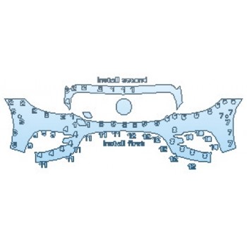 PRECUT PPF CLEAR BRA WRAP
