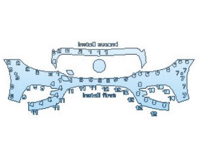 PRECUT PPF CLEAR BRA WRAP