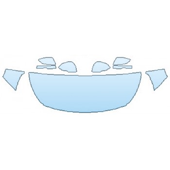 PRECUT PPF KIT - 2018 SUBARU LEGACY 2.5I LIMITED HOOD(24 INCH WRAPPED EDGES) FENDERS MIRRORS PRECUT PPF CLEAR BRA WRAP