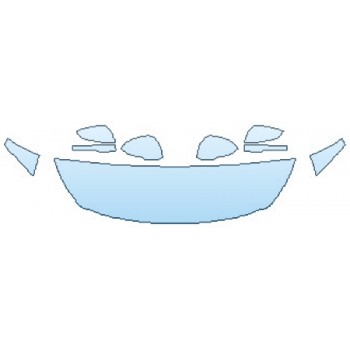 PRECUT PPF KIT - 2018 SUBARU LEGACY 2.5I LIMITED HOOD(18 INCH WRAPPED EDGES) FENDERS MIRRORS PRECUT PPF CLEAR BRA WRAP