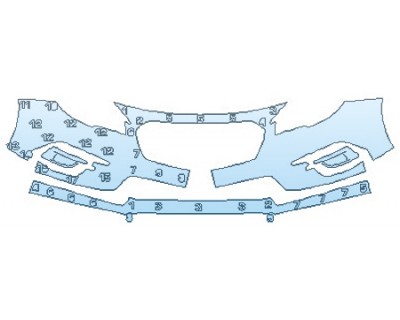 PRECUT PPF CLEAR BRA WRAP