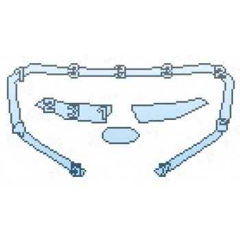 PRECUT PPF KIT - 2018 SUBARU LEGACY 2.5I LIMITED GRILLE PRECUT PPF CLEAR BRA WRAP