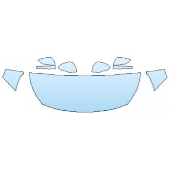 PAINT PROTECTION KIT - 2019 SUBARU LEGACY 2.5I SPORT HOOD(24 INCH) FENDERS MIRRORS - PRECUT PPF CLEAR BRA WRAP