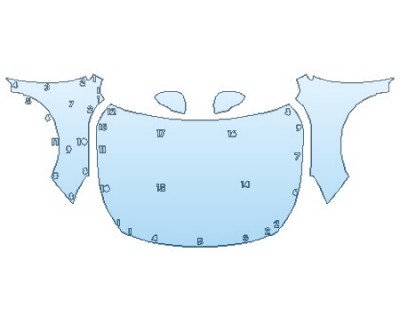 PRECUT PPF CLEAR BRA WRAP