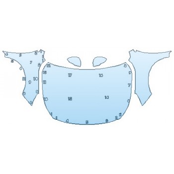 Precut PPF Kit – Clear Bra Paint Protection Film PAINT PROTECTION KIT - 2019 SUBARU OUTBACK 3.6R TOURING FULL HOOD FENDERS MIRRORS - PRECUT PPF CLEAR BRA WRAP