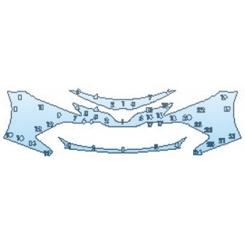 PRECUT PPF CLEAR BRA WRAP