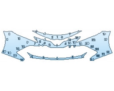 PRECUT PPF CLEAR BRA WRAP