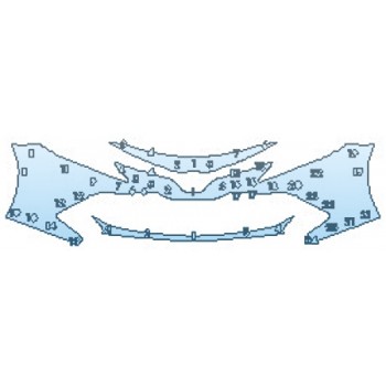 2020 TOYOTA CAMRY XLE Bumper