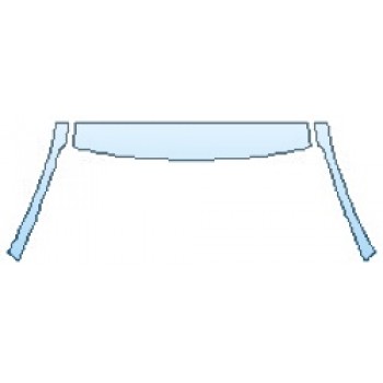 Precut PPF Kit – Clear Bra Paint Protection Film PAINT PROTECTION KIT - 2019 VOLKSWAGEN TIGUAN 2.0T SE ROOF A-PILLARS - PRECUT PPF CLEAR BRA WRAP