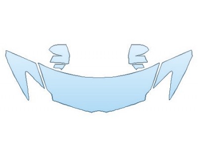 PAINT PROTECTION KIT - 2017 LAMBORGHINI AVENTADOR LP700-4 COUPE HOOD FENDERS MIRRORS - PRECUT PPF CLEAR BRA WRAP