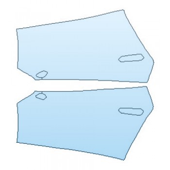 PAINT PROTECTION KIT - 2017 LAMBORGHINI AVENTADOR LP700-4 COUPE FULL DOORS - PRECUT PPF CLEAR BRA WRAP