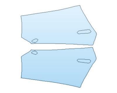 PAINT PROTECTION KIT - 2017 LAMBORGHINI AVENTADOR LP700-4 COUPE FULL DOORS - PRECUT PPF CLEAR BRA WRAP