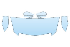 2023 CADILLAC ATS COUPE BASE HOOD(24 INCH) FENDERS MIRRORS