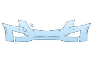 2025 CADILLAC ATS COUPE LUXURY BUMPER WITH SENSORS (2 PIECE)