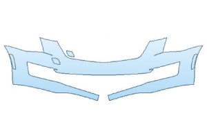 2025 CADILLAC ATS COUPE LUXURY BUMPER (1 PIECE)