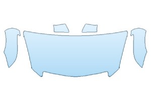 2024 CADILLAC ATS SEDAN BASE HOOD (30 INCHWRAPPED EDGES) FENDERS MIRRORS