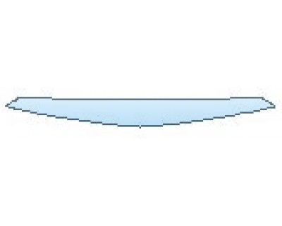 PAINT PROTECTION KIT - 2020 CADILLAC ATS SEDAN LUXURY REAR BUMPER DECK - PRECUT PPF CLEAR BRA WRAP
