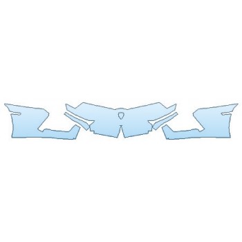 Precut PPF Kit – Clear Bra Paint Protection Film PAINT PROTECTION KIT - 2017 LAMBORGHINI AVENTADOR LP700-4 COUPE MIURA HOMAGE BUMPER - PRECUT PPF CLEAR BRA WRAP