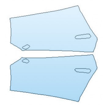 PAINT PROTECTION KIT - 2017 LAMBORGHINI AVENTADOR LP700-4 COUPE MIURA HOMAGE FULL DOORS - PRECUT PPF CLEAR BRA WRAP