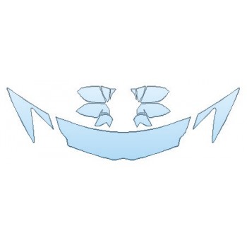 Precut PPF Kit – Clear Bra Paint Protection Film PAINT PROTECTION KIT - 2017 LAMBORGHINI AVENTADOR LP750-4 SV COUPE HOOD(18 INCH) FENDERS MIRRORS - PRECUT PPF CLEAR BRA WRAP