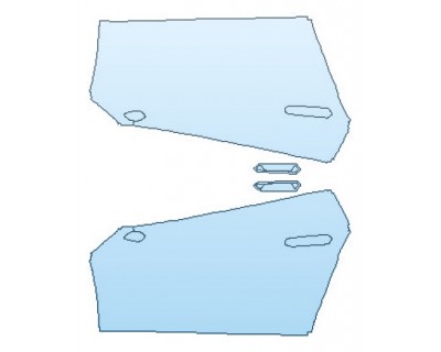 Precut PPF Kit – Clear Bra Paint Protection Film PAINT PROTECTION KIT - 2017 LAMBORGHINI AVENTADOR LP750-4 SV COUPE FULL DOORS - PRECUT PPF CLEAR BRA WRAP