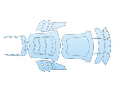 Precut PPF Kit – Clear Bra Paint Protection Film PAINT PROTECTION KIT - 2017 LAMBORGHINI AVENTADOR LP750-4 SV COUPE FULL TRUNK - PRECUT PPF CLEAR BRA WRAP