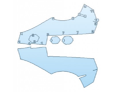 Precut PPF Kit – Clear Bra Paint Protection Film PAINT PROTECTION KIT - 2017 LAMBORGHINI AVENTADOR LP750-4 SV COUPE FULL REAR QUARTERS - PRECUT PPF CLEAR BRA WRAP