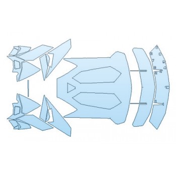 Precut PPF Kit – Clear Bra Paint Protection Film PAINT PROTECTION KIT - 2017 LAMBORGHINI AVENTADOR LP750-4 SV ROADSTER FULL TRUNK - PRECUT PPF CLEAR BRA WRAP