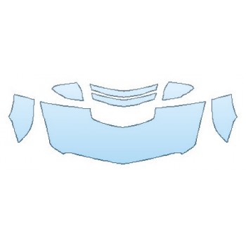 Precut PPF Kit – Clear Bra Paint Protection Film PAINT PROTECTION KIT - 2020 CADILLAC ATS-V COUPE HOOD (24 INCH) FENDERS MIRRORS - PRECUT PPF CLEAR BRA WRAP