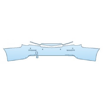 2020 CADILLAC ATS-V COUPE Full Rear Bumper With Sensors