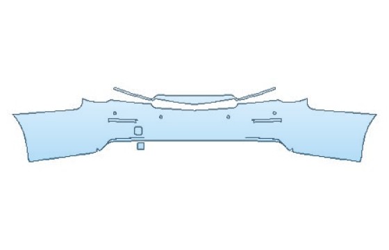 Precut PPF Kit – Clear Bra Paint Protection Film PAINT PROTECTION KIT - 2024 CADILLAC ATS-V COUPE FULL REAR BUMPER WITH SENSORS - PRECUT PPF CLEAR BRA WRAP