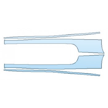 PAINT PROTECTION KIT - 2020 CADILLAC ATS-V COUPE ROCKERS - PRECUT PPF CLEAR BRA WRAP