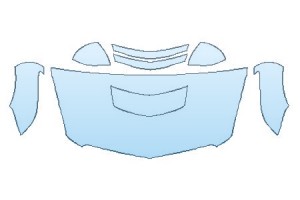 2023 CADILLAC ATS-V SEDAN HOOD (30 INCH) FENDERS MIRRORS