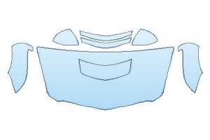 2023 CADILLAC ATS-V SEDAN HOOD (30 INCHWRAPPED EDGES) FENDERS MIRRORS