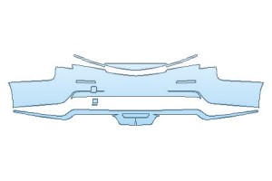 2023 CADILLAC ATS-V SEDAN FULL REAR BUMPER