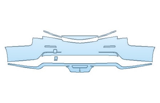 Precut PPF Kit – Clear Bra Paint Protection Film PAINT PROTECTION KIT - 2022 CADILLAC ATS-V SEDAN FULL REAR BUMPER - PRECUT PPF CLEAR BRA WRAP