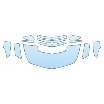 PRECUT PPF CLEAR BRA WRAP